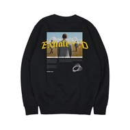 Dobujack Sweater Exhale Black Crewneck