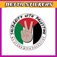 Car Sticker / Bumper Sticker / Motor Sticker - Solidarity Palestine