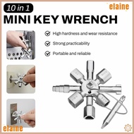 ELAINE Key Wrench, Cross Switch Alloy Cross Switch Key, Multi-Purpose Square Key Universal Fit Multi