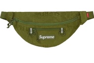SUPREME WAIST BAG 46TH 腰包 斜背包 刺繡 SUPREME 字樣 黑/紅/墨綠/ 墨綠