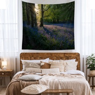 Big Tree Background Decoration Background Cloth Nordic ins Wall Hanging Wall Partition Live Stream T