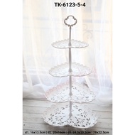 TK-6123-5-4 Cupcake stand cake tier heart dessert table bakery (tk)