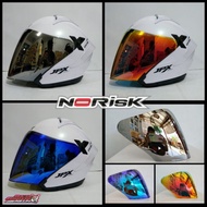 Iridium VISOR JPX NOVA X NORISK VISOR NORISK JPX NOVAX HELMET GLASS JPX NOVA