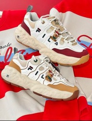 🌺全新100% FILA斐樂 MUFFIN XMAS Christmas 鬆餅鞋 經典麋鹿麵包鞋 奶白紅 勃根第紅 奶白棕 肉桂棕 男女情侶款