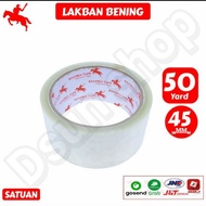 Large clear duct tape 50 yards 45mm 60 yards