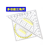 Multi-Function Triangle Ruler with Handle Triangle Board Drawable Parallel Line Triangle Ruler Drawi
