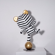 Cartoon Modern Decoration Living Room Zebra Bear Light Luxury High-End Home Accessories Simple High-