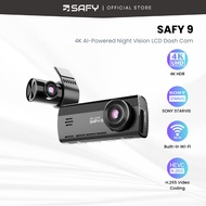 SAFY 9 Dash Cam - 4K HDR I Sony STARVIS I AI-Night Vision I Parking Mode