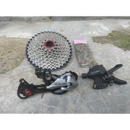 Mini groupset 9 speed acera mix good condition