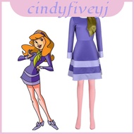 Cosplay Scooby-doo Personalized Dress Daphne Inspired Women For Costume