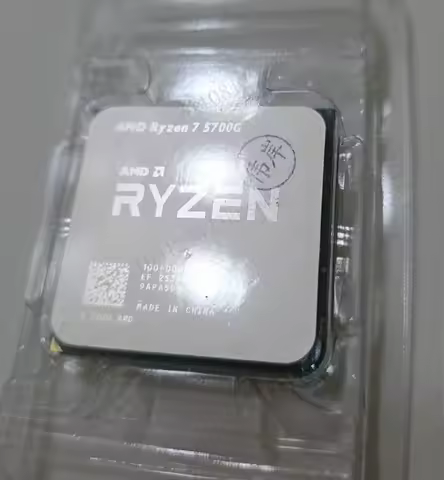 AMD Ryzen 7 5700X3D 5700X 5700G Desktop Processor 8 Core 16 Thread AM4 CPU Tray