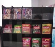 Tempat Kopi Sachet Rak Display Kopi Akrilik