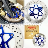 LC135 267MM DISC PLATE FRONT FLOATING DISK PLATE KING DRAG TITANIUM