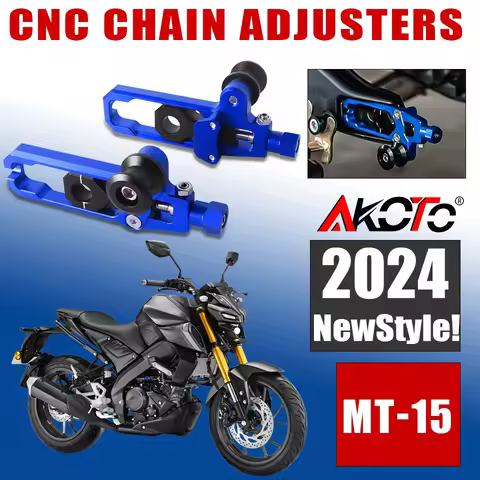 Chain Adjusters Tensioners Catena & Swingarm Swing Arm Spools For YAMAHA R15 V3 MT-15 MT15 MT 15 R 1