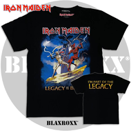 BLAXROXX® | Iron Maiden® | [IRM014] | เสื้อยืดคอกลม แขนสั้น | สกรีนลายคมชัด ไม่หลุดลอก | Cotton100%