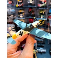 1: 72 Scale Alloy Aircraft Model World War II Famous Aircraft German BF109 Ace Fighter Propeller Rotatable