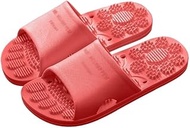 Acupressure Massage Slippers Plantar Fasciitis Acupuncture Massage Sandals Mens Womens Non-Slip Bath Shower Shoes Promoting Blood Circulation For Better Health (Color : Red, Size : 36/37EU)