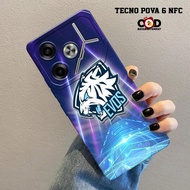 HP New Gaming Case - Latest Tecno Pova 6 NFC Softcase - Tecno Pova 6 NFC Phone Case - Tecno Pova 6 N