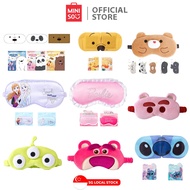 MINISO Eye Mask (We Bare Bears/Winnie the Pooh/Cartoon Animals) Steam Eye Mask (Barbie/ Frozen/ Lotso) BT-21 Sleep Mask