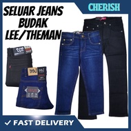 SELUAR JEANS BUDAK LELAKI & PEREMPUAN  LEE/BOSS/GUESS/OKAIDI SIZE 2-18 / SELUAR JEANS DEMIN UNISEX B