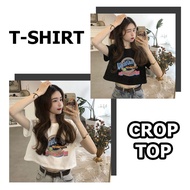 Korean Style Women T-SHIRT CROP TOP / CROP TOP For Women