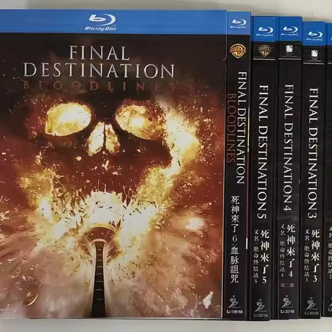 Classic Old Movies Final Destination 1–6 Blu-ray Discs