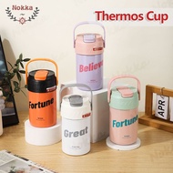 【SG】Stainless Steel Thermos Cup With Detachable Tea Strainer Portable Vacuum Flask Mug