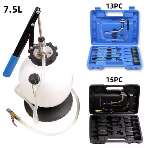 Transmission Fluid Pump ATF Fluid Transfer Filler 7.5L Filler Hand Pump Oil Filling Change Tool Tran