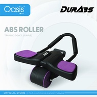 Durabs Abs Roller Training - Abdominal Wheel Muscle Training Auto Rebound & Elbow Support Plank Roll