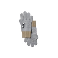 Uniqlo X Anya Hindmarch Heattech Knit Gloves Light Gray Unused