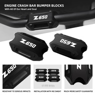 25MM Motorcycle Engine Guard Crash Bar Protection Bumper Decorative Block For KAWASAKI Z650RS Z650 2