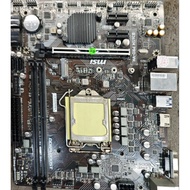 Second-Hand Goods msi b365m pro-vh Motherboard HDMI And pcie Slot Damaged vga Normal