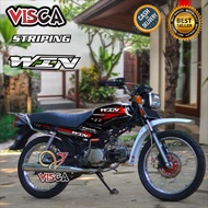 Striping WIN 100 Variasi Terbaru Stiker WIN Striping WIN100 Win001