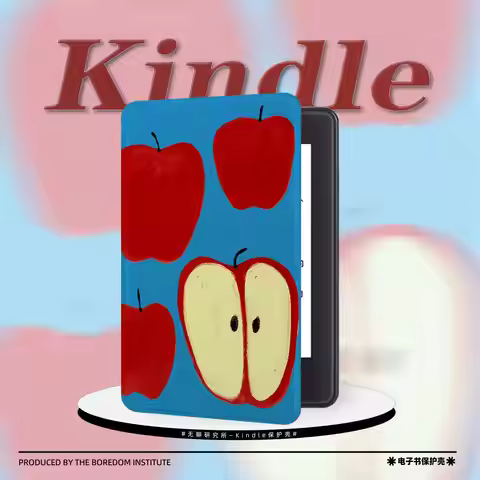 Artistic Apple Case For Kindle Paperwhite 5/12 Kindle 10/11 Kindle Scribe 2022&2024 Featuring Shockp