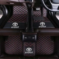 [Custom Fit]Right Hand Drive Toyota 4Runner Land Cruiser FJ Cruiser Sienna Floor Mats 5d Mats Car Floor Carpets Mat Waterproof