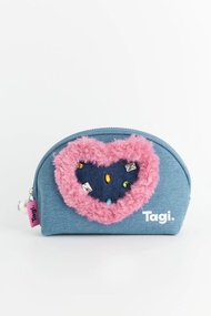 Tagi. Imagine Jelly Love Denim Storage Bag