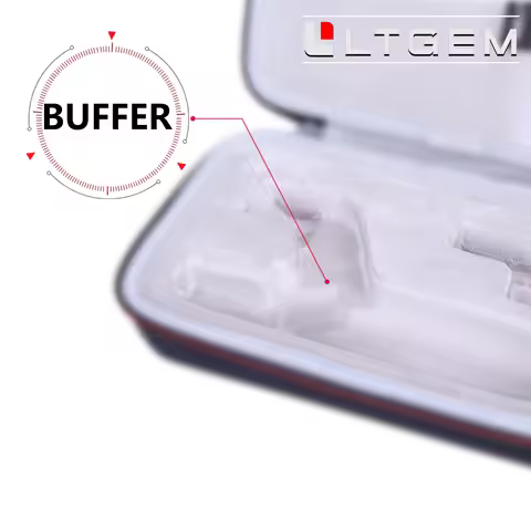 LTGEM Hard Travel Carrying Case for Zhiyun Smooth-Q2 3-axis Smartphones Gimbal Stabilizer(Only Case)