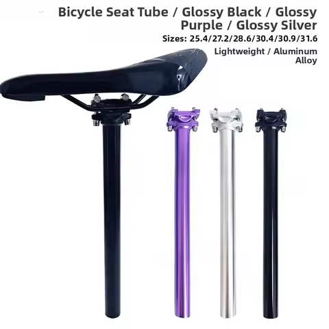 Dual-bolt Saddle Rail A6061 Bike Seatpost For Competitive Racing A6061 Aluminum Alloy For Mountain B