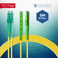 LC/APC-E2K/APC Singlemode Duplex Fiber Optic Patch Cable 3M 5M 10M 15M