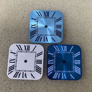 26.8MM Watch Dial Square Watch Dial Watch Modification Accessories for NH35/36/4R/7S Movement