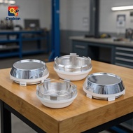 delicatecat0c 4Pcs Rim Center Cap 60mm/2.36" OD 56mm/2.2" ID For NEX-O Wheels MK009 #481K60 I40 16" 