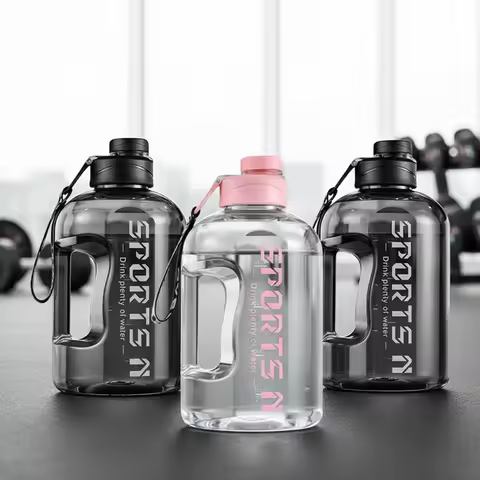 1.7L/2.7L Leak-Proof Bike Water Bottle - Food-Grade Safe, Perfect for Cycling & Hiking Gym Fitness