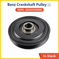 Auto parts Engine Crankshaft Pulley For Mercedes Benz M282 E14 R4 W177 W247 2820350700 2820350900 28