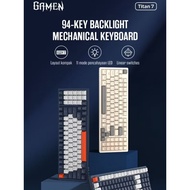 Gamen Keyboard TITAN 7 80% Size New Mechanical Keyboard