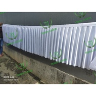 Table skirting, table skirting, table skirting, 4 meters long