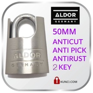 ALDOR A80 PADLOCK ANTI CUT 50mm