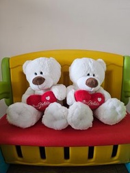 Two Mrs. Fields stuffed toy bears
