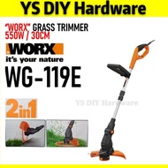 ''WORX'' GRASS TRIMMER -550W / 30CM -WG-119E