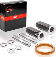 1PZ EBG-SL1 Exhaust Bolt and Gasket for GY6 50 cc 70cc 90 cc 110cc 125 cc 150cc Scooters ATVs Go Kar