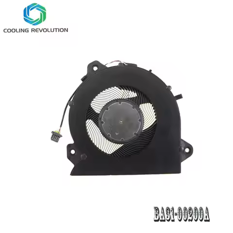 Laptop CPU Cooling Fan ND75C33 DC05V 0.50A -19D06 4Pin for SAMSUNG NT950XCJ Galaxy Book ION 15 BA31-
